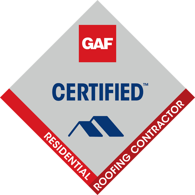 GAF Certified Contractor badge